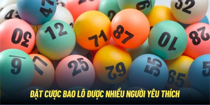 Đặt cược bao lô được nhiều người yêu thích