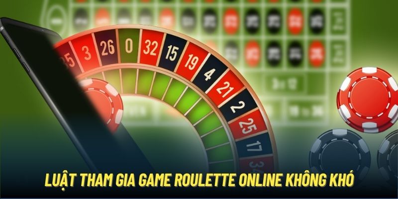 Luật tham gia game Roulette online không khó